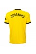 Borussia Dortmund Voetbaltruitje Thuis tenue Dames 2023-24 Korte Mouw